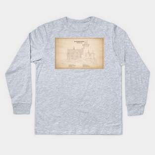 Eastern Point Lighthouse - Massachusetts - SD Kids Long Sleeve T-Shirt